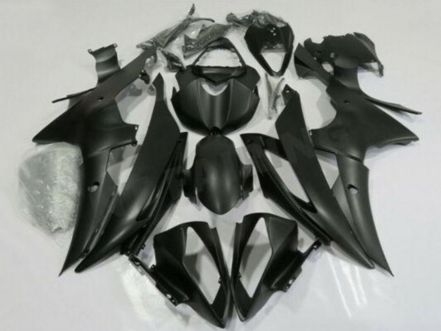 Lojas Carenagens Moto Yamaha YZF R6 2008-2016 - Preto Fosco