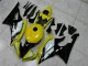 Lojas Carenagens Moto Yamaha YZF R6 2008-2016 - Amarelo Branco Preto Brilhante