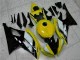 Lojas Carenagens Moto Yamaha YZF R6 2008-2016 - Amarelo Branco Preto Brilhante