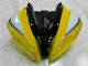 Lojas Carenagens Moto Yamaha YZF R6 2008-2016 - Amarelo Branco Preto Brilhante
