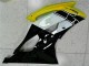 Lojas Carenagens Moto Yamaha YZF R6 2008-2016 - Amarelo Branco Preto Brilhante