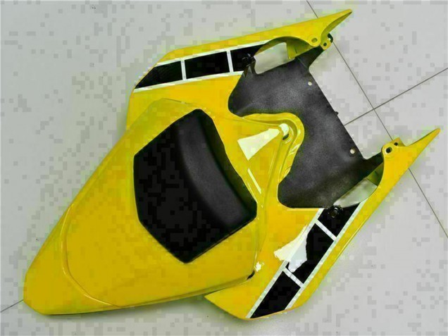 Lojas Carenagens Moto Yamaha YZF R6 2008-2016 - Amarelo Branco Preto Brilhante