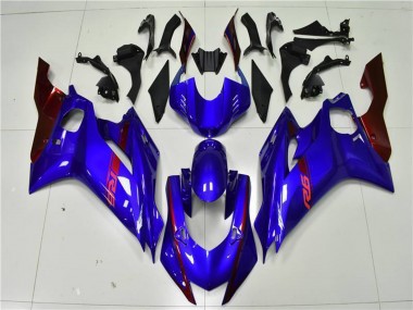 Lojas Carenagens Moto Yamaha YZF R6 2017-2023 - Azul Vermelho