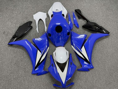 Lojas Carenagens Moto Honda CBR1000RR 2012-2016 - Branco Azul Preto Brilhante