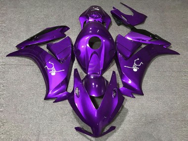Lojas Carenagens Moto Honda CBR1000RR 2012-2016 - Roxo Profundo Preto Brilhante
