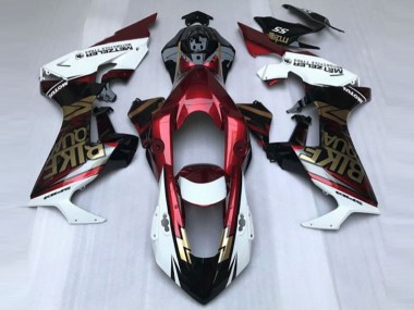 Lojas Carenagens Moto Honda CBR1000RR 2017-2023 - Branco Vermelho Profundo Preto Brilhante
