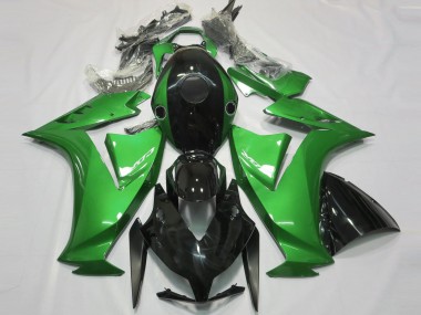 Lojas Carenagem Moto Honda CBR1000RR 2012-2016 - Verde Preto Brilhante
