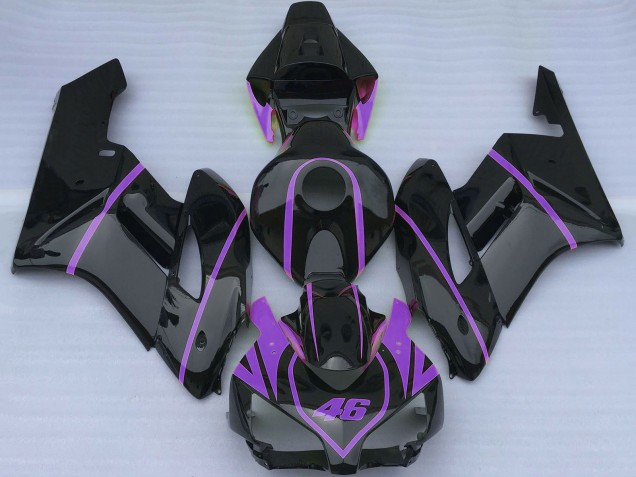 Lojas Carenagens Moto Honda CBR1000RR 2004-2005 - Preto Brilhante Roxo
