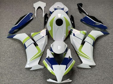 Lojas Carenagens Moto Honda CBR1000RR 2012-2016 - Branco Verde Azul