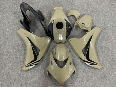 Lojas Carenagens Moto Honda CBR1000RR 2008-2011 - Bronzeado do Deserto Preto Brilhante OEM Estilo