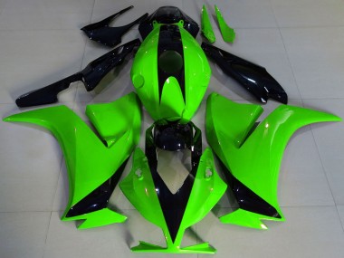 Lojas Carenagens Moto Honda CBR1000RR 2012-2016 - Verde Preto Brilhante