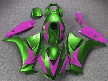 Lojas Carenagens Moto Honda CBR1000RR 2012-2016 - Verde Rosa