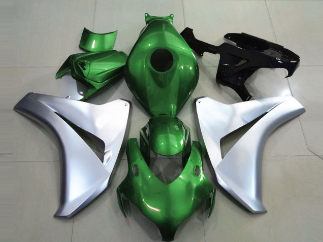Lojas Carenagens Moto Honda CBR1000RR 2008-2011 - Prata Verde