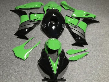 Lojas Carenagens Moto Honda CBR1000RR 2012-2016 - Verde Cinzento Preto Brilhante