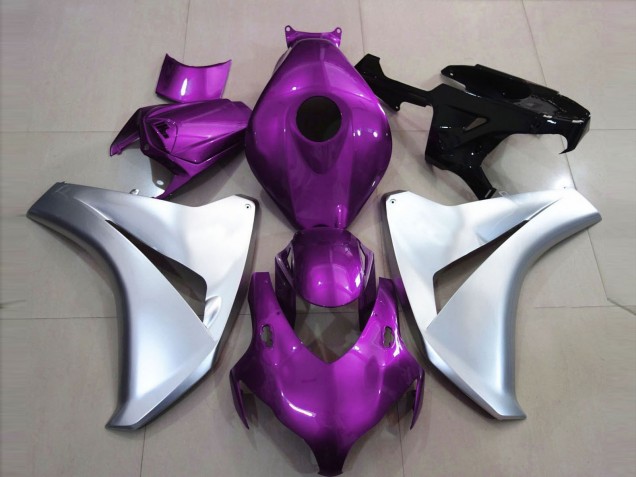 Lojas Carenagens Moto Honda CBR1000RR 2008-2011 - Prata Roxo