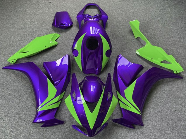 Lojas Carenagens Moto Honda CBR1000RR 2012-2016 - Roxo Verde