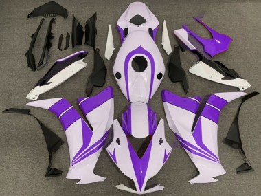Lojas Carenagens Moto Honda CBR1000RR 2012-2016 - Branco Roxo