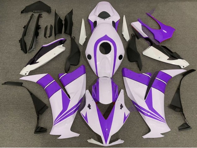 Lojas Carenagens Moto Honda CBR1000RR 2012-2016 - Branco Roxo