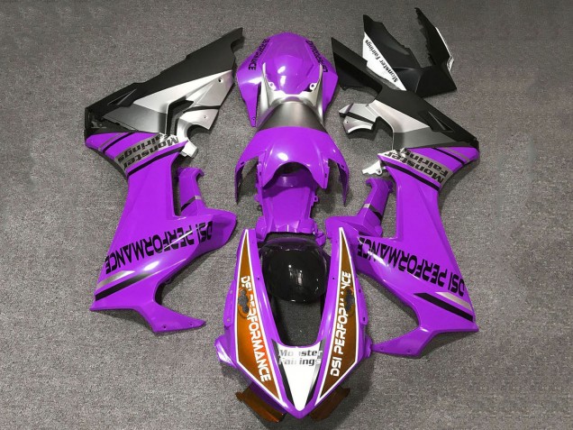 Lojas Carenagens Moto Honda CBR1000RR 2017-2024 - Roxo Laranja Branco Prata Preto Fosco DSI Performance