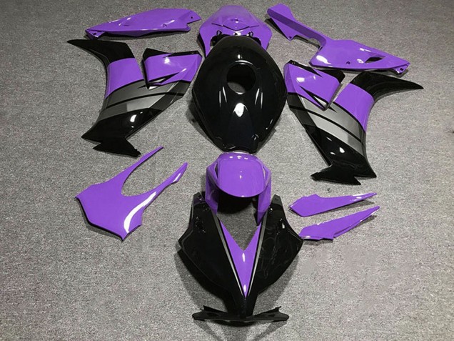 Lojas Carenagens Moto Honda CBR1000RR 2012-2016 - Roxo Cinzento Preto Brilhante