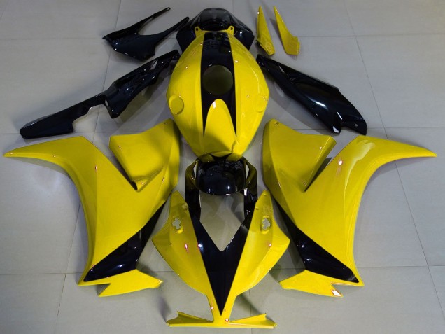 Lojas Carenagens Moto Honda CBR1000RR 2012-2016 - Amarelo Preto Brilhante