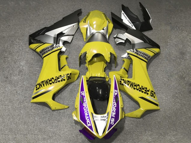 Lojas Carenagens Moto Honda CBR1000RR 2017-2023 - Amarelo Roxo Branco Prata Preto Fosco DSI Performance
