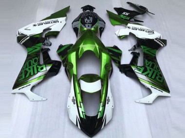 Lojas Carenagens Moto Honda CBR1000RR 2017-2023 - Branco Verde Preto Brilhante