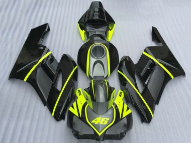 Lojas Carenagens Moto Honda CBR1000RR 2004-2005 - Cinzento Preto Alta Visibilidade Amarelo Motul 46