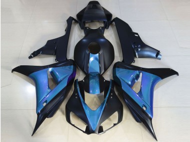 Lojas Carenagens Moto Honda CBR1000RR 2006-2007 - Azul Claro Matte Azul Escuro