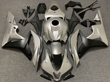 Lojas Carenagens Moto Honda CBR1000RR 2006-2007 - Prata Preto Fosco