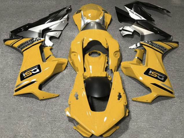 Lojas Carenagens Moto Honda CBR1000RR 2017-2024 - Mostarda Amarelo Branco Prata Preto Brilhante DSI
