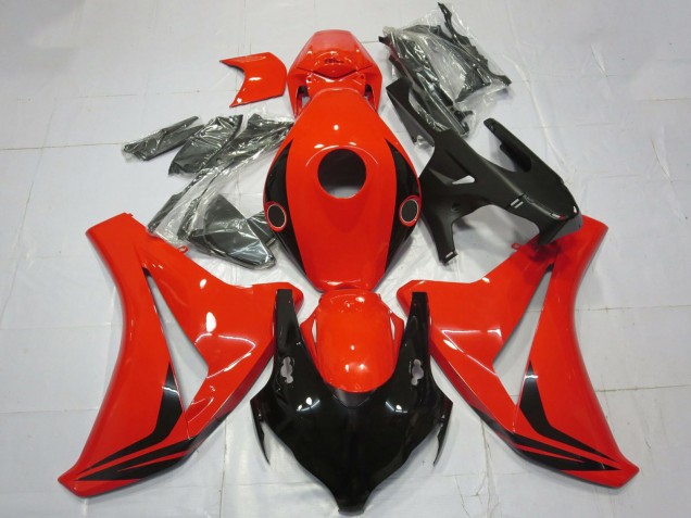 Lojas Carenagens Moto Honda CBR1000RR 2008-2011 - Vermelho Preto Brilhante