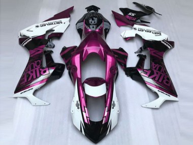 Lojas Carenagens Moto Honda CBR1000RR 2017-2023 - Branco Roxo Preto Brilhante