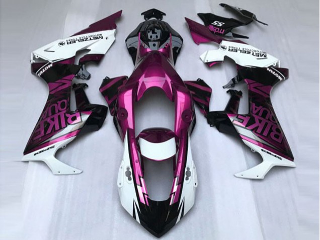 Lojas Carenagens Moto Honda CBR1000RR 2017-2024 - Branco Roxo Preto Brilhante