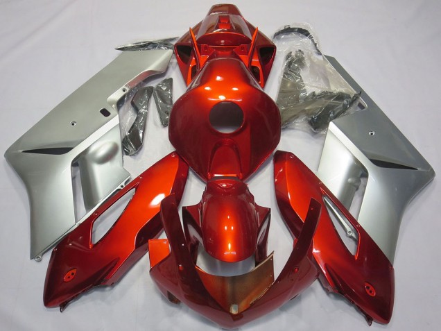 Lojas Carenagens Moto Honda CBR1000RR 2004-2005 - Prata Vermelho