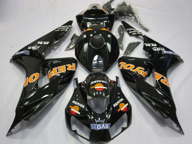 Lojas Carenagens Moto Honda CBR1000RR 2006-2007 - Laranja Brilhante Repsol