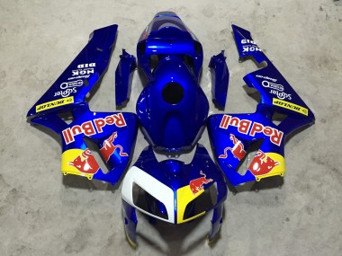 Lojas Carenagens Moto Honda CBR600RR 2005-2006 - Azul Red Bull