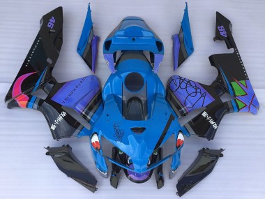 Lojas Carenagens Moto Honda CBR600RR 2005-2006 - Azul Tubarão
