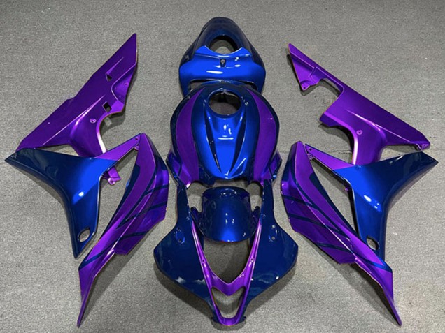 Lojas Carenagens Moto Honda CBR600RR 2007-2008 - Azul Roxo