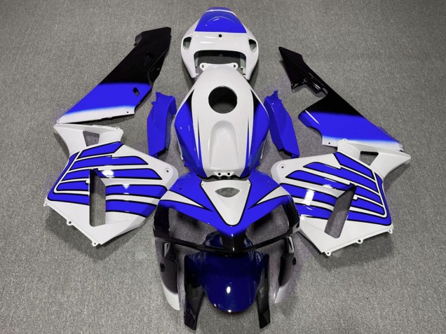 Lojas Carenagens Moto Honda CBR600RR 2005-2006 - Branco Azul Asas