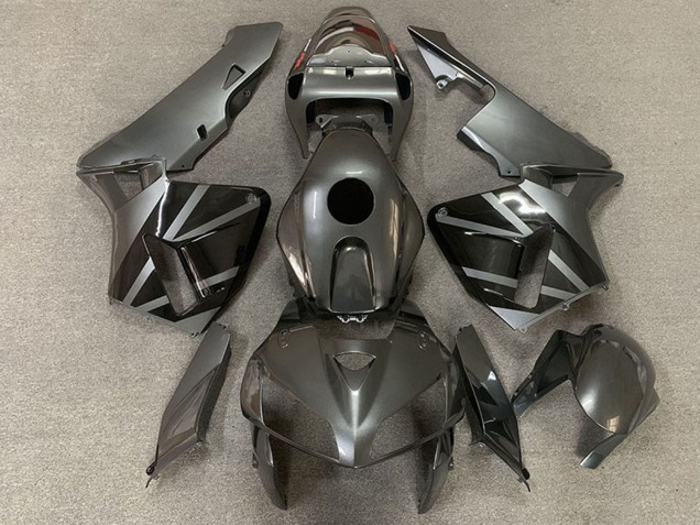Lojas Carenagens Moto Honda CBR600RR 2005-2006 - Prata Escuro Preto