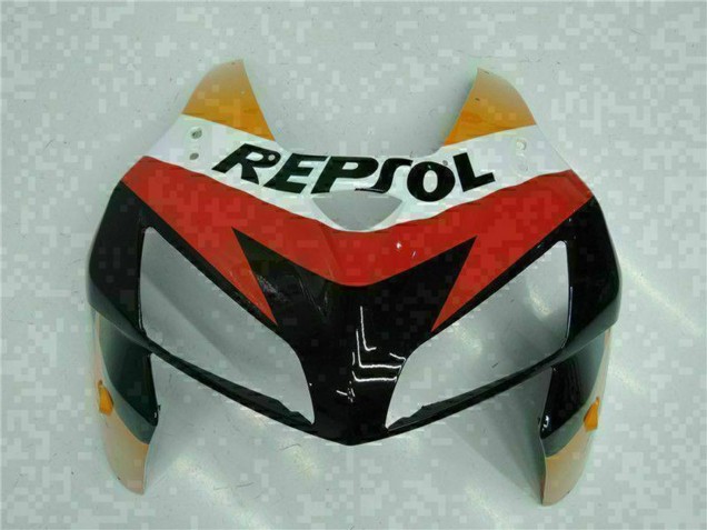 Lojas Carenagens Moto Honda CBR600RR 2005-2006 - Laranja Branco Vermelho Preto Repsol
