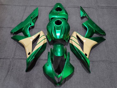 Lojas Carenagens Moto Honda CBR600RR 2007-2008 - Verde Esmeralda Tan