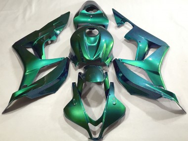 Lojas Carenagens Moto Honda CBR600RR 2007-2008 - Verde Esmeralda Plano