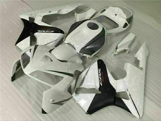 Lojas Carenagem Moto Honda CBR600RR 2005-2006 - Branco Preto