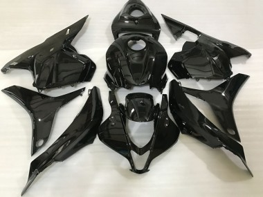 Lojas Carenagens Moto Honda CBR600RR 2009-2012 - Preto Brilhante