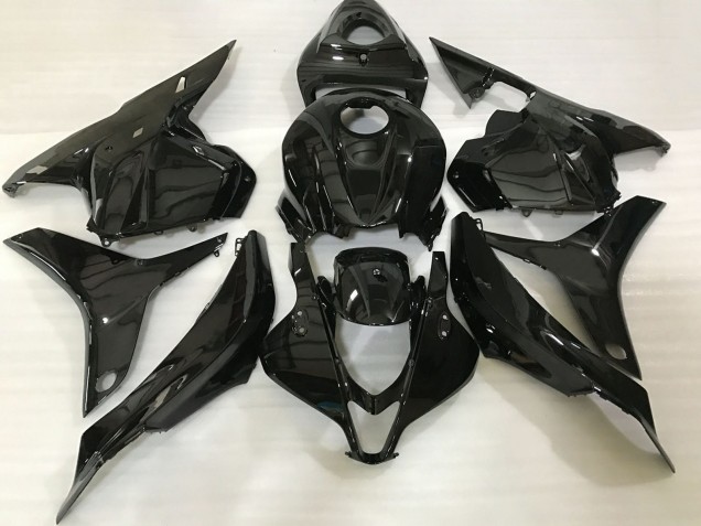 Lojas Carenagens Moto Honda CBR600RR 2009-2012 - Preto Brilhante
