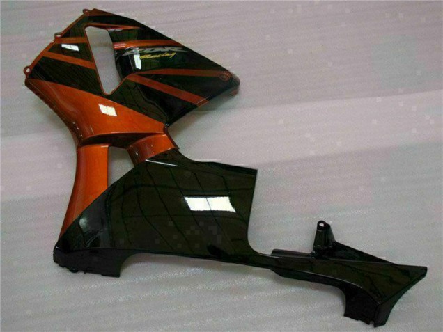Lojas Kits Carenagem Moto Honda CBR600RR 2005-2006 - Laranja Preto