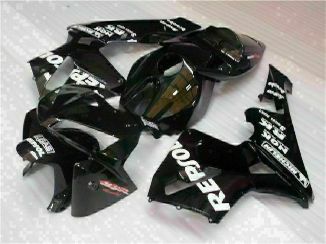 Lojas Carenagens Moto Honda CBR600RR 2005-2006 - Preto Repsol