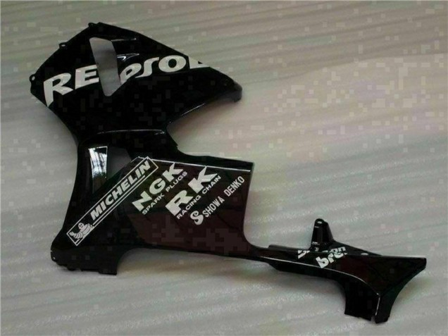 Lojas Carenagens Moto Honda CBR600RR 2005-2006 - Preto Repsol